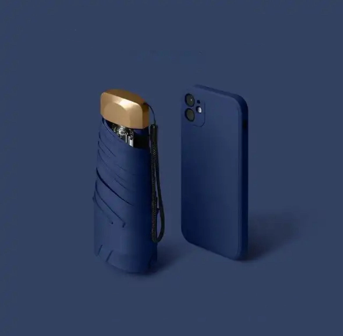 Mini Compact Umbrella – Portable Sun and Rain Shield for Travel