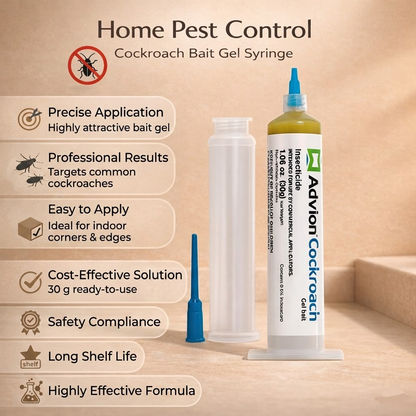 Precision Pest Control Gel for Effective Roach Management