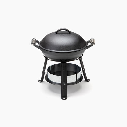 Versatile Cast Iron Outdoor Cooking Station