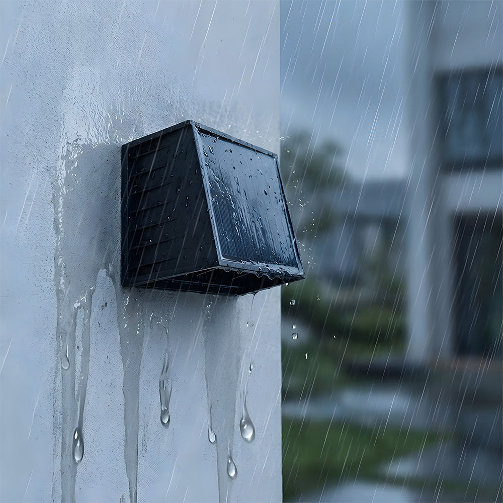 Waterproof Solar LED Wall Lights for Outdoor Use - IP65 Rated