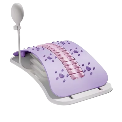 Back and Lumbar Support Air Massage Bed