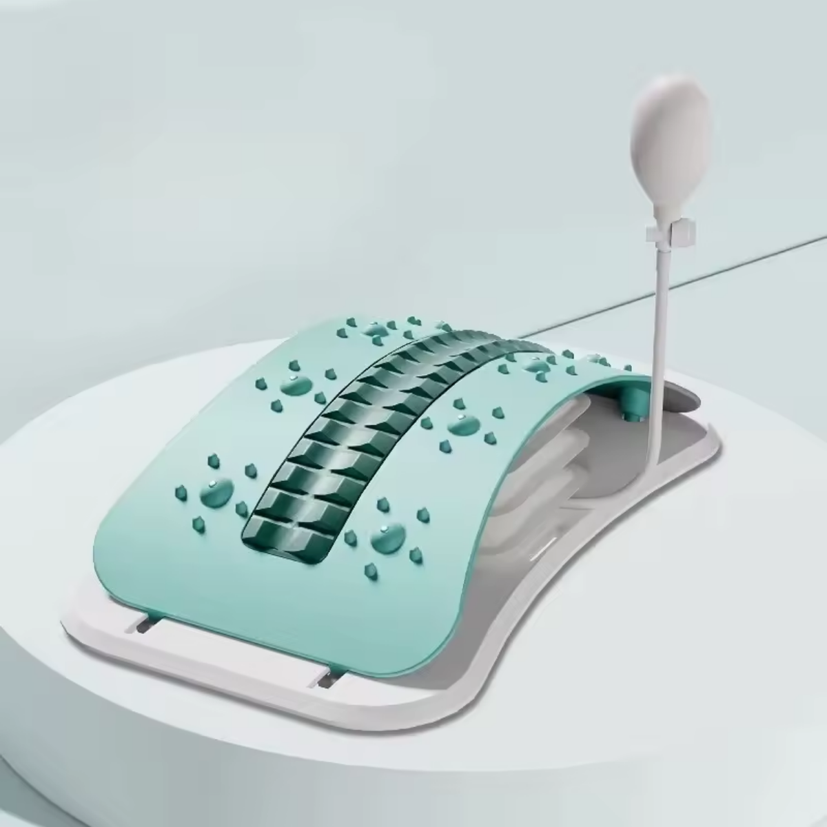 Back and Lumbar Support Air Massage Bed
