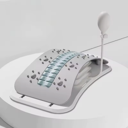 Back and Lumbar Support Air Massage Bed