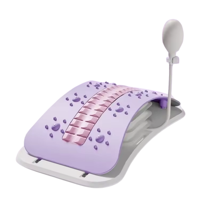 Back and Lumbar Support Air Massage Bed