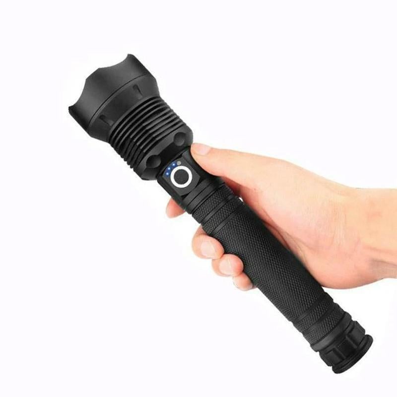 Rechargeable LED Tactical Laser Flashlight 90000 Lumens - Buy 2, Get Free Shipping