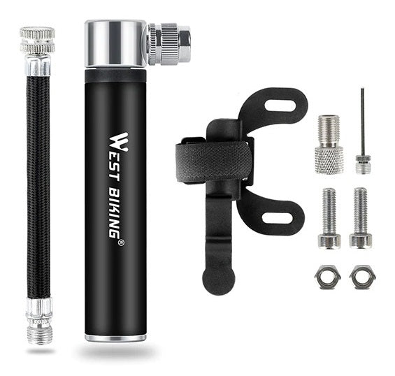 Compact Bicycle Air Pump for Easy Inflation