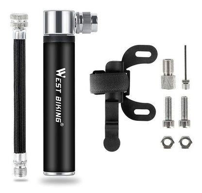 Compact Bicycle Air Pump for Easy Inflation