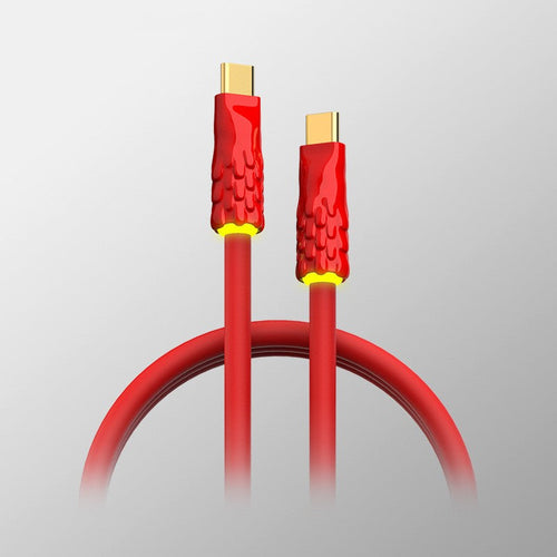 Fast Charging Data Cable with Built-in Breathing Light - Liquid Silicone