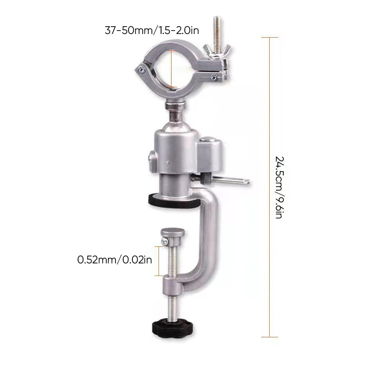 Multi-Angle Workholding Vise - 360-Degree Rotation