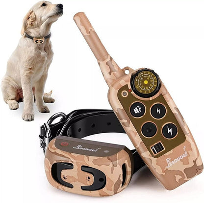Dog Bark Control Collar with Electric Function