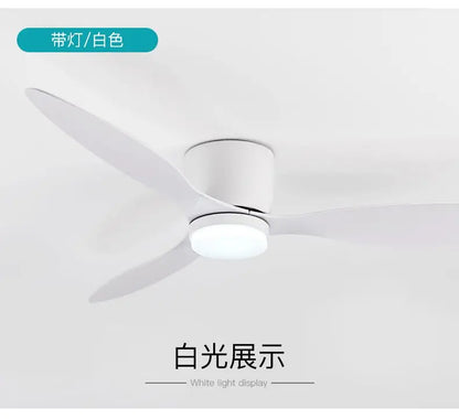 Ceiling Fans 42/52 Inch with LED Lighting - 6 Speed DC Motor, Remote, 3 Colours