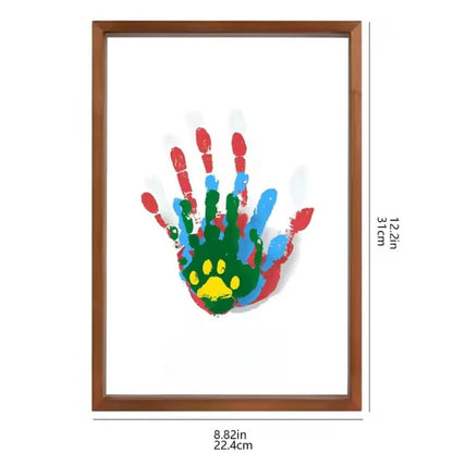 Cherished Prints | Hand and Footprint Keepsake Kit with Frame