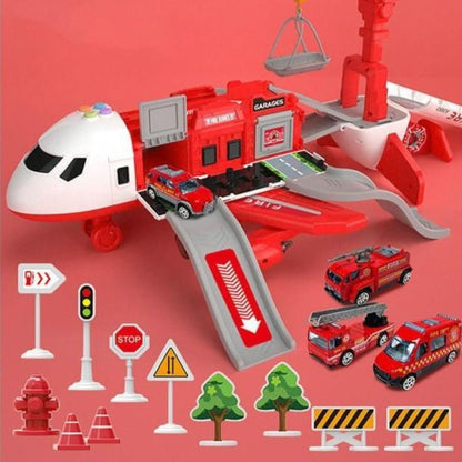 Creative Kids Airplane and Vehicle Playset
