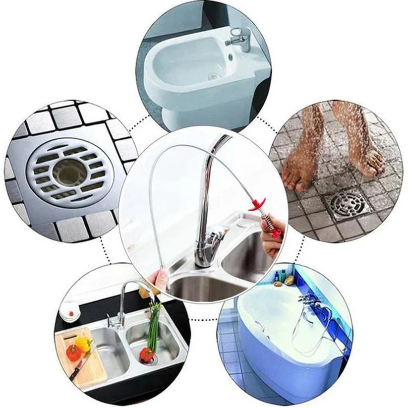 Drain Cleaning Hook | Clear Clogs Effortlessly | PureFlow
