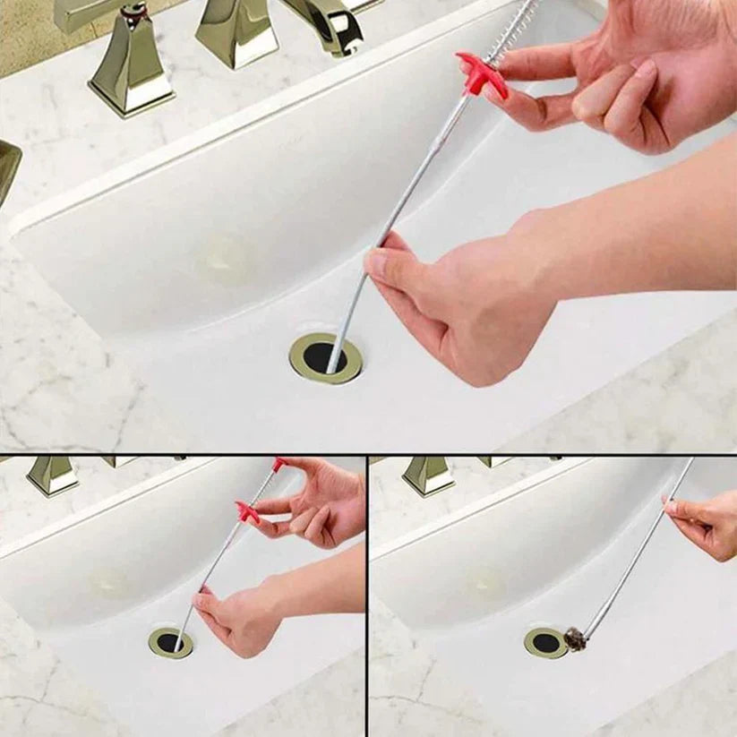 Drain Cleaning Hook | Clear Clogs Effortlessly | PureFlow