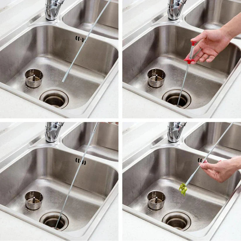 Drain Cleaning Hook | Clear Clogs Effortlessly | PureFlow