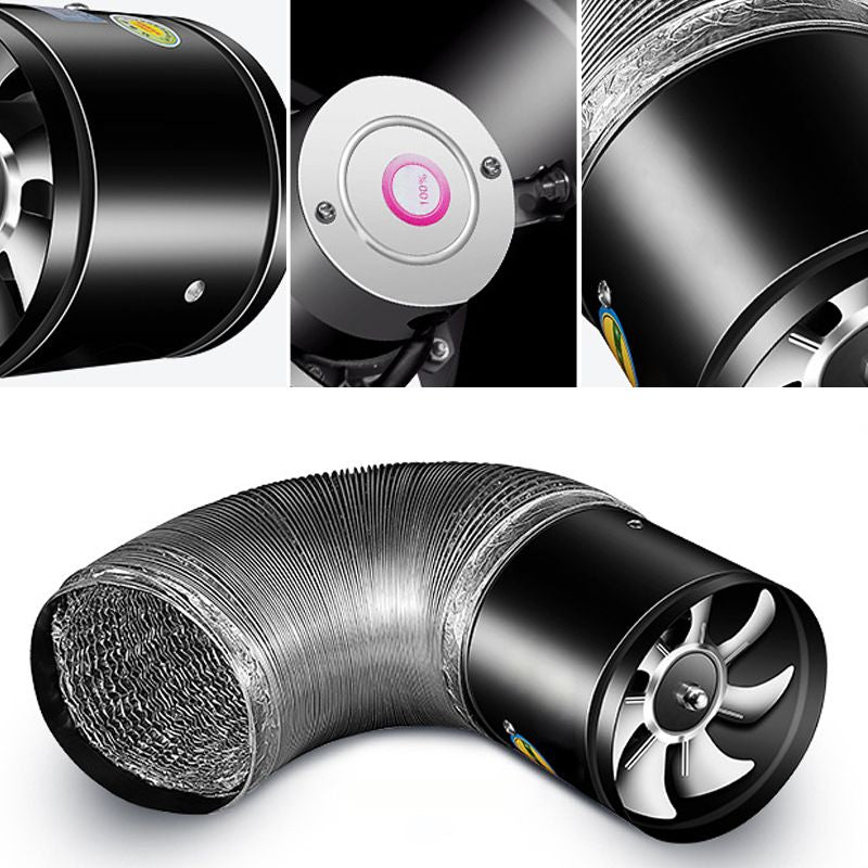 Powerful Quiet Exhaust Fan | 7-Blade Design for Rapid Airflow