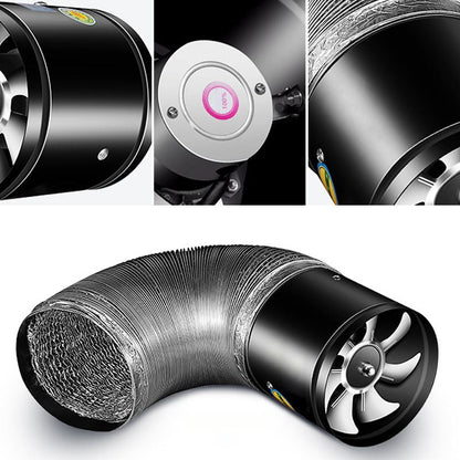 Powerful Quiet Exhaust Fan | 7-Blade Design for Rapid Airflow
