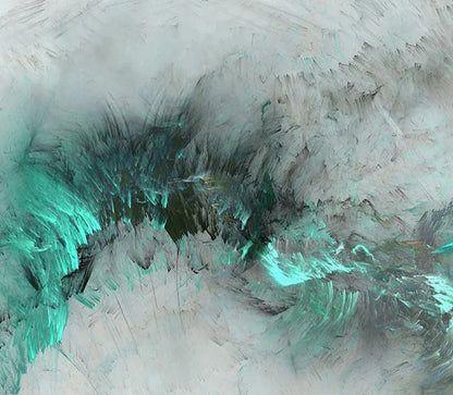 Serene Jade Cloud Canvas Art for Modern Spaces