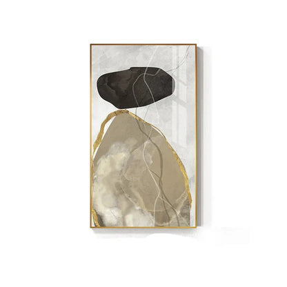 Tranquil Stone Harmony Canvas Art for Modern Spaces