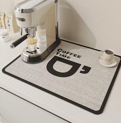 Quick-Dry Kitchen Mat | Super Absorbent Diatomite Surface Saver