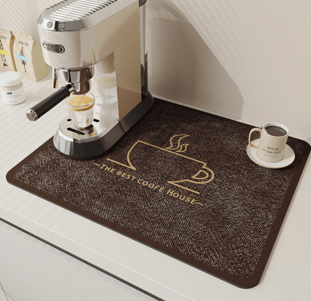 Quick-Dry Kitchen Mat | Super Absorbent Diatomite Surface Saver