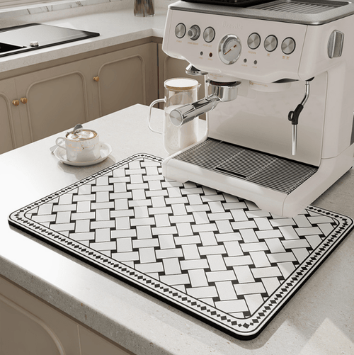 Quick-Dry Kitchen Mat | Super Absorbent Diatomite Surface Saver