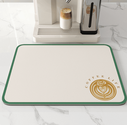 Quick-Dry Kitchen Mat | Super Absorbent Diatomite Surface Saver