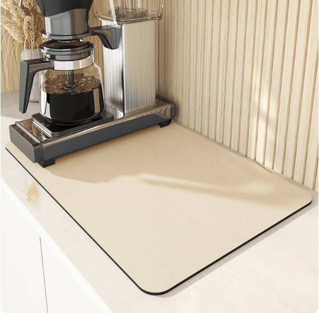 Quick-Dry Kitchen Mat | Super Absorbent Diatomite Surface Saver