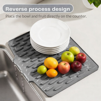 Quick-Dry Silicone Mat | Heat-Resistant, Non-Slip Design