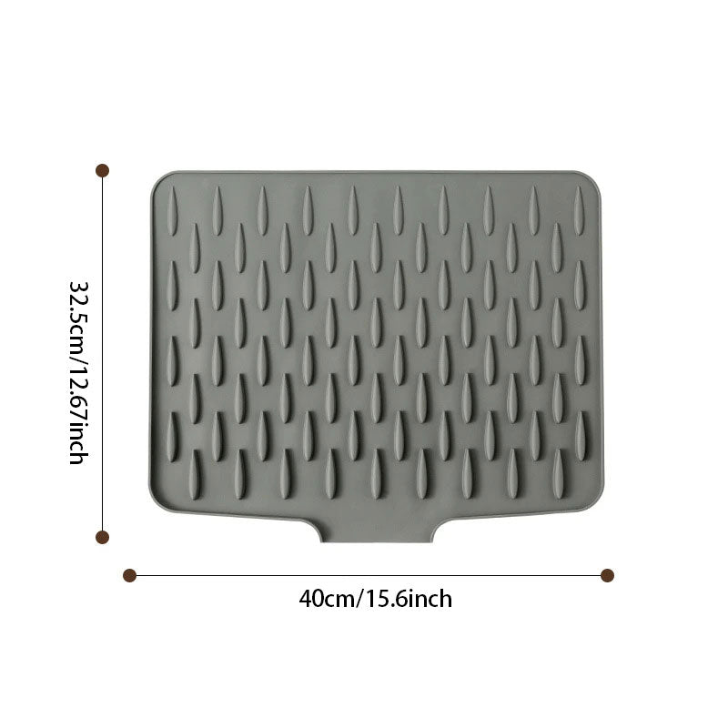 Quick-Dry Silicone Mat | Heat-Resistant, Non-Slip Design