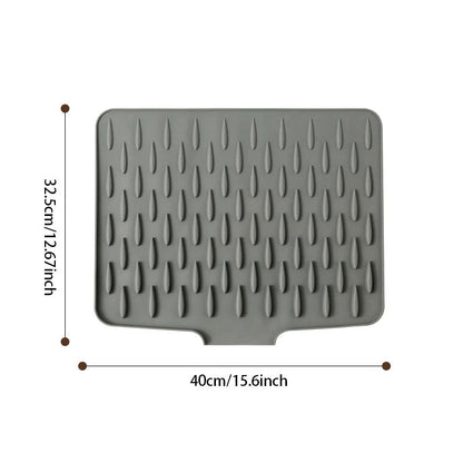 Quick-Dry Silicone Mat | Heat-Resistant, Non-Slip Design