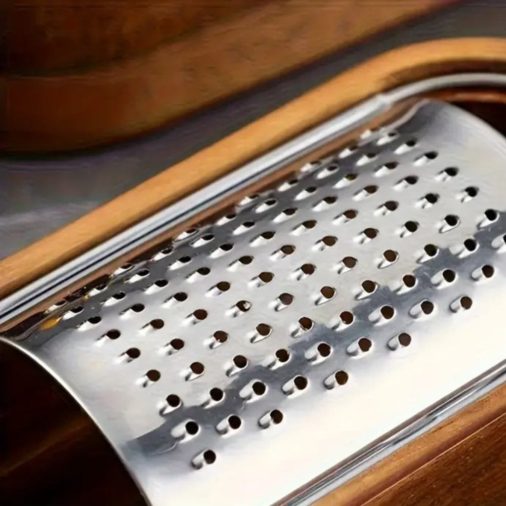 Cheese Grater with Wooden Handle