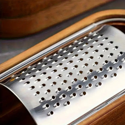 Cheese Grater with Wooden Handle