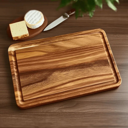 Acacia Wood Cutting Board – Durable Kitchen Prep Surface