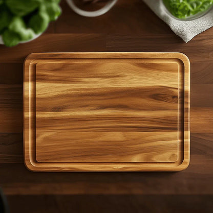 Acacia Wood Cutting Board – Durable Kitchen Prep Surface