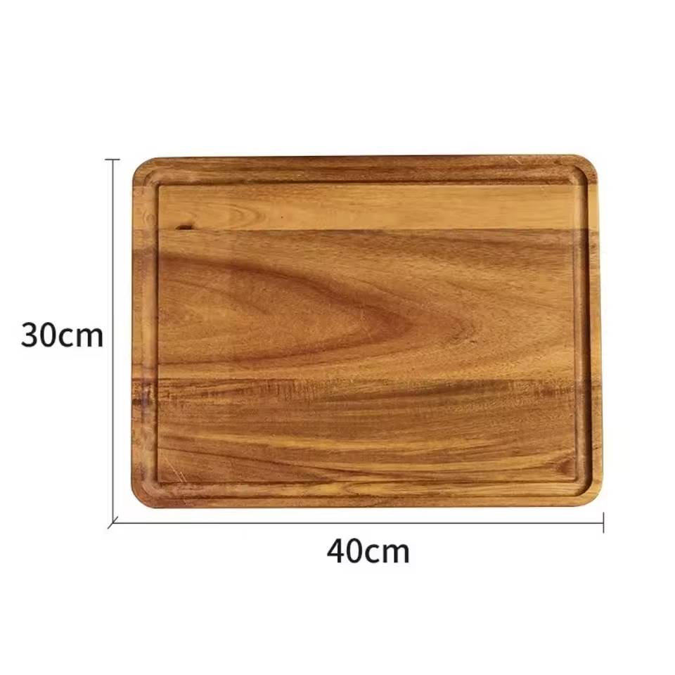 Acacia Wood Cutting Board – Durable Kitchen Prep Surface