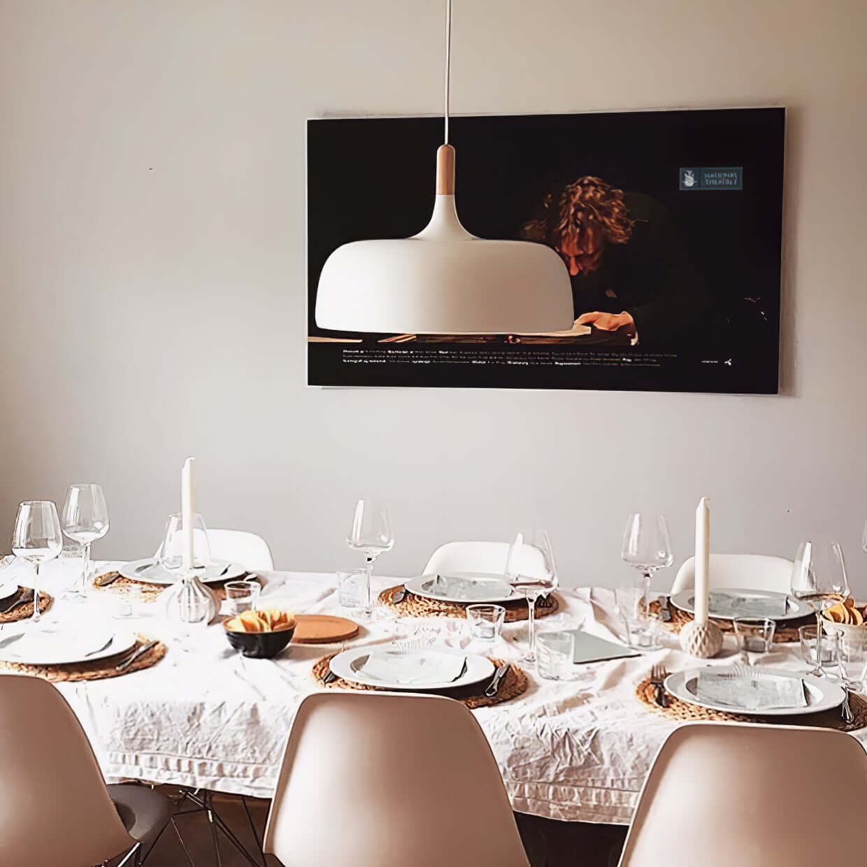 Pendant Light in Acorn Shape