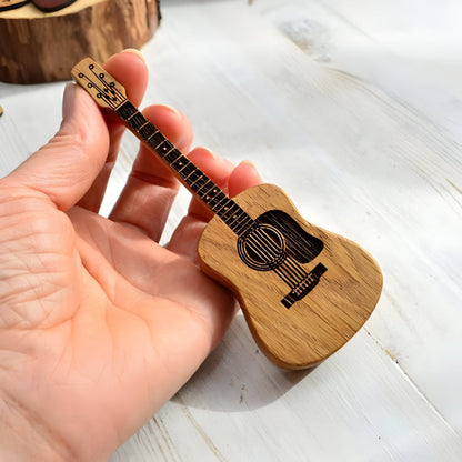 Guitar Pick Organizer Box for Acoustic Instruments