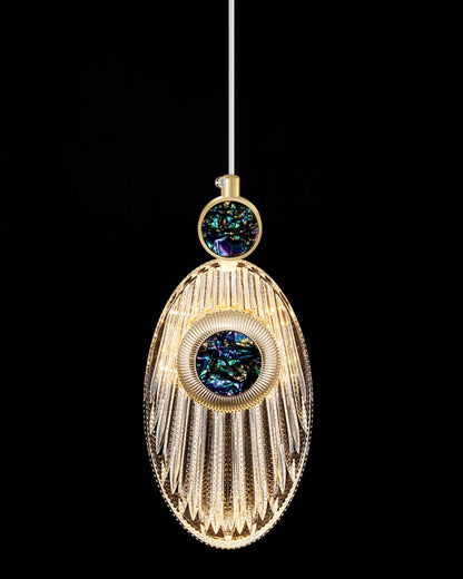 7.1' Acrylic Pendant Light Necklace