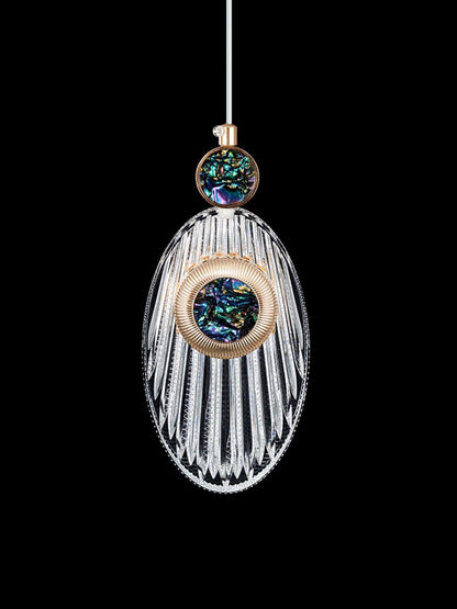 7.1' Acrylic Pendant Light Necklace