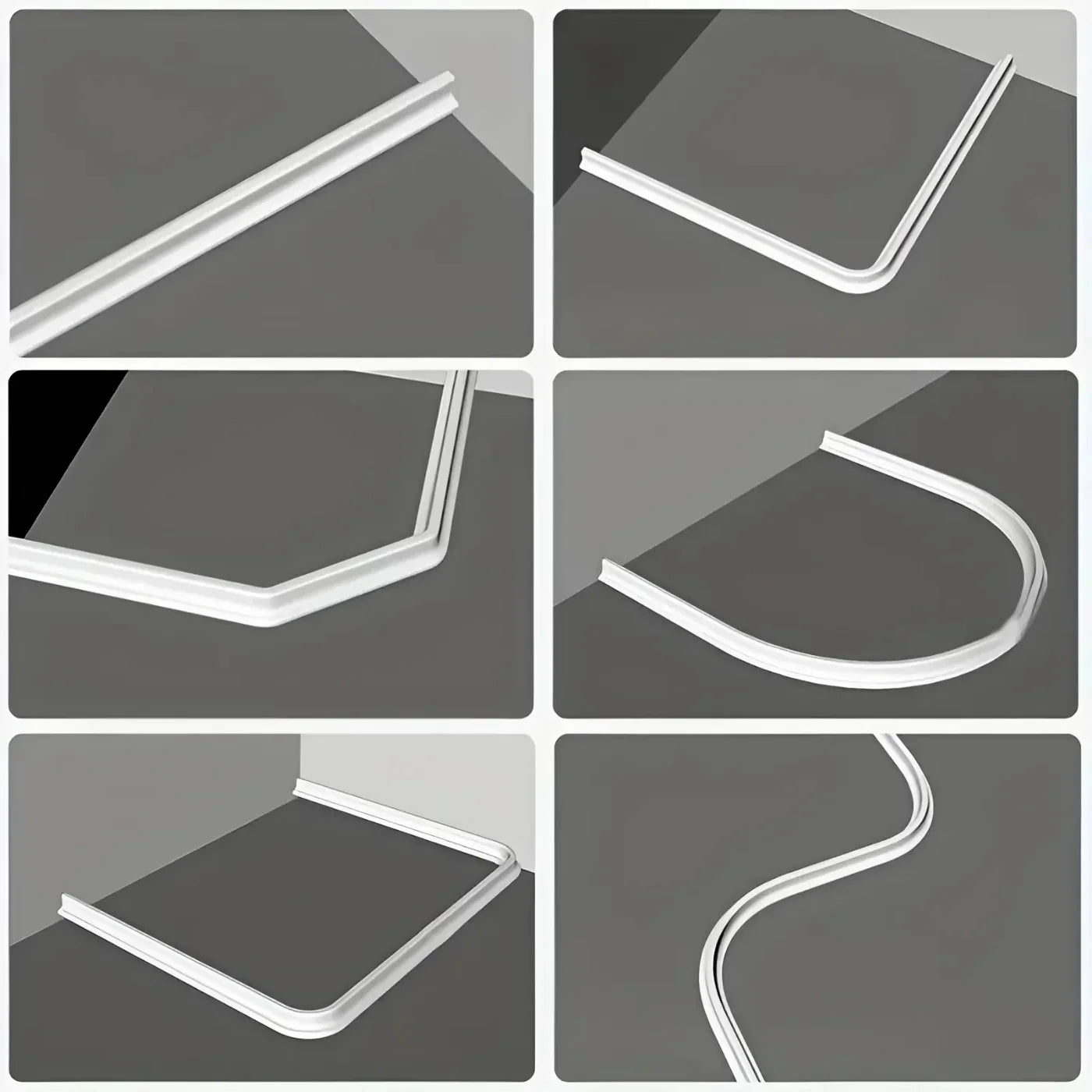 Flexible Silicone Shower Seal | Customizable Waterproof Protection
