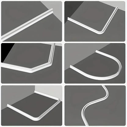 Flexible Silicone Shower Seal | Customizable Waterproof Protection