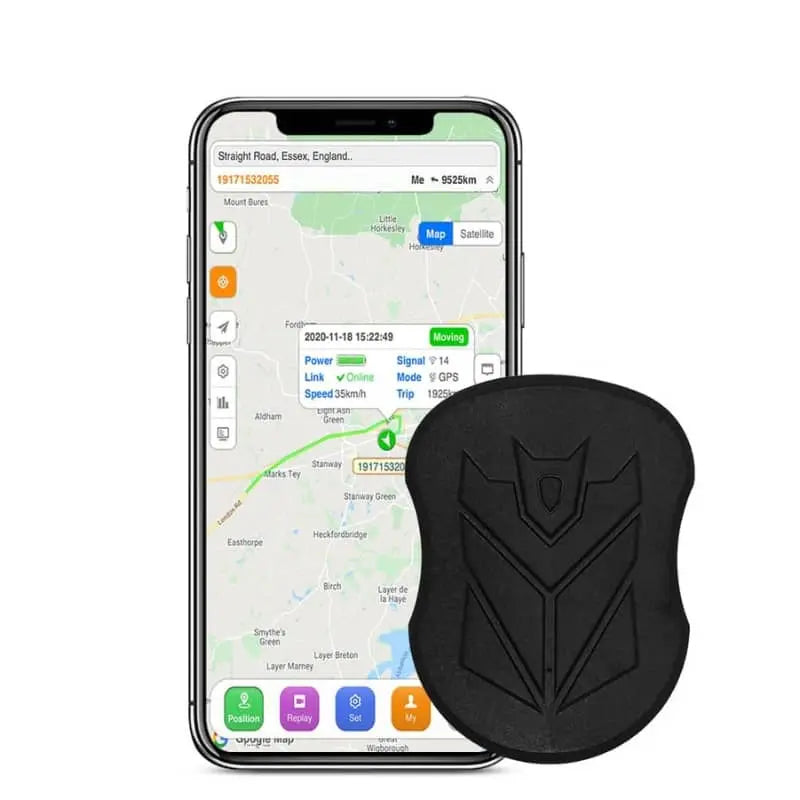 Waterproof GPS Tracker with Microphone for Vehicles and Motorcycles
