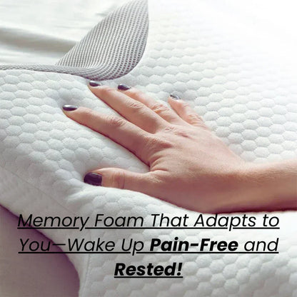CloudRest Pillow - Ultra-Soft Ergonomic Support Cushion