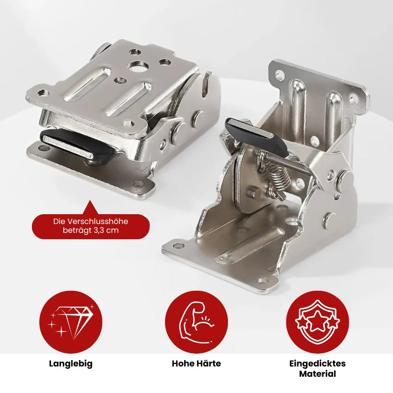 Buy One Get One Free | Self-Locking 90° Folding Hinges