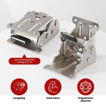 Buy One Get One Free | Self-Locking 90° Folding Hinges