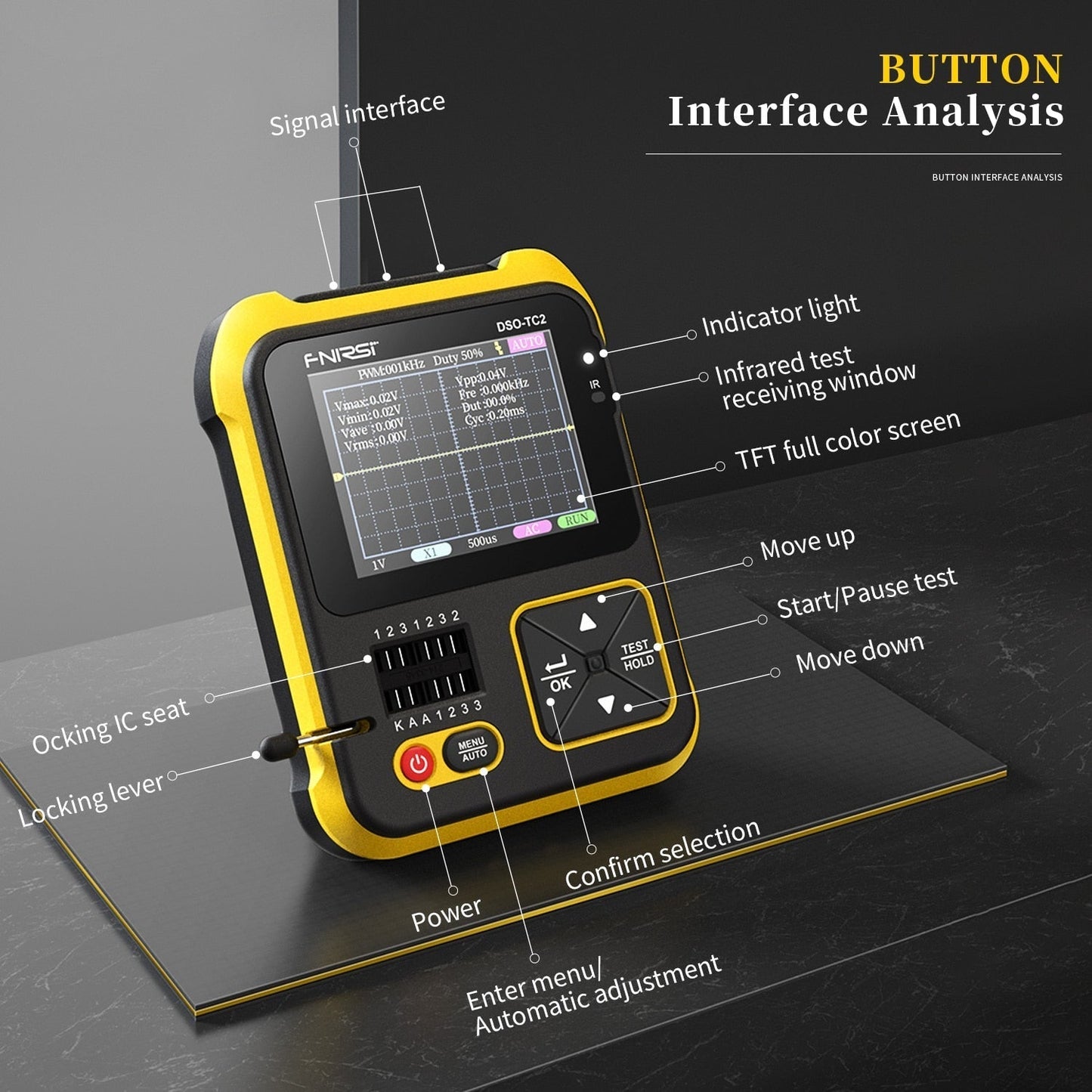 Dual-Function Digital Voltage and Transistor Tester