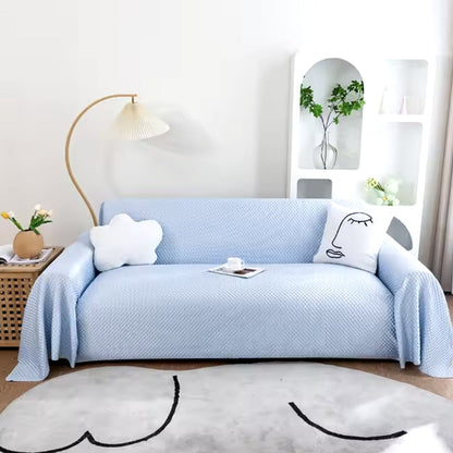 Breathable Sofa Cover with Non-Slip and Cooling Effect - Neutral