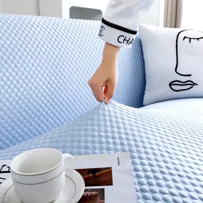 Breathable Sofa Cover with Non-Slip and Cooling Effect - Neutral